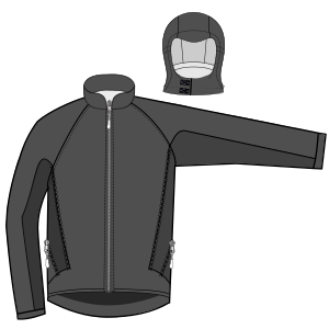 Moldes de confeccion para HOMBRES Camperas Campera 6029